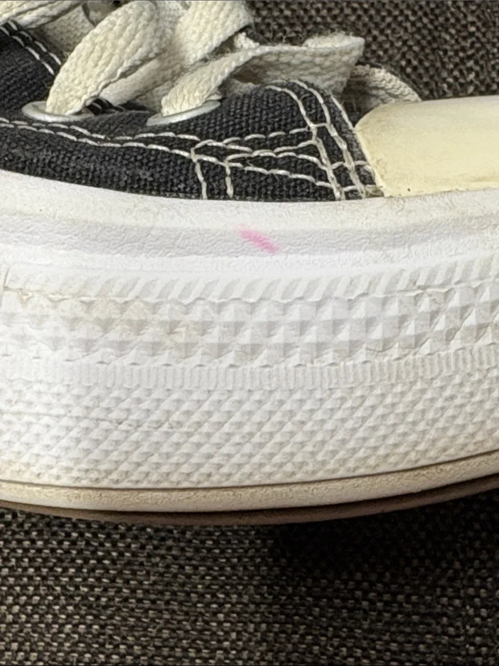 Converse Chuck Taylor All Star Move Hi Kids' Shoes Black/Pink Salt/White 371527F